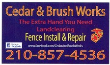 Cedar and Brush Works logo