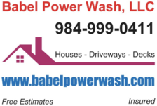 Logo for Babel Power Wash, LLC