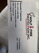 Logo for Wolf Fire Protection