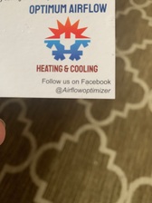 Optimum Airflow Heating and Cooling - Home Facebook logo