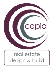Logo for Copia Real Estate Design & Build