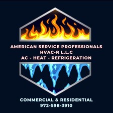 Logo for American Service Professionals HVAC-R LLC