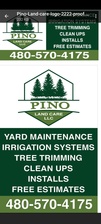 Logo for Pino Land Care