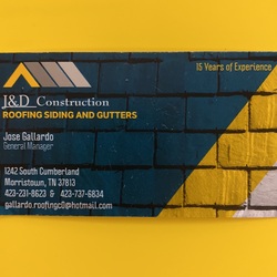 J and D Construction logo