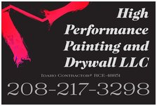 Logo for High Performance Painting and Drywall, LLC