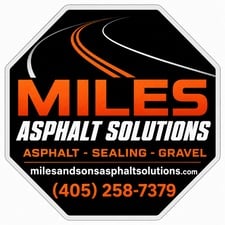 Logo for Mile Asphalt Solutions