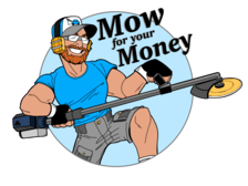 Mow For Your Money logo