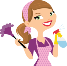 Logo for Sassy Girl Cleaning Services