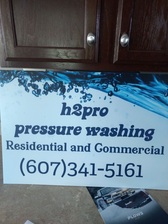 Logo for H2 Pro Pressure Washing