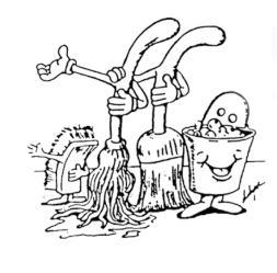 D K's Dustbusters, Inc. logo