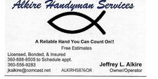 Alkire Handyman Services LLC logo