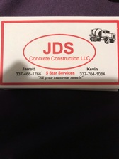Logo for JDS Concrete Construction, LLC
