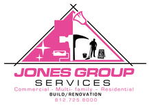 Jones Group Home  Remolding logo