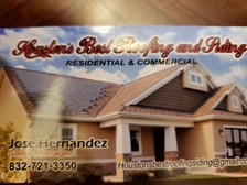 Logo for Houston's Best Roofing & Siding
