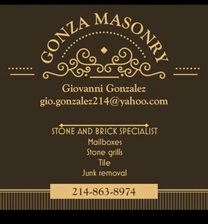Logo for Gonza Masonry