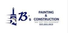 B's Painting & Construction logo