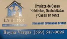 Logo for House Cleaning LA Reyna