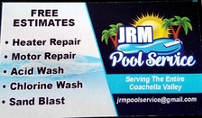 Avatar for JRM Pool Service - Unlicensed Contractor