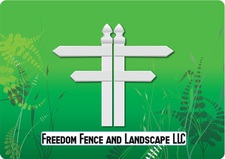 Logo for Freedom Fence and Landscape, LLC