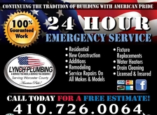 Logo for Lynch Plumbing, LLC