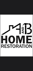 A&B Home Restoration logo