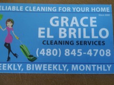 Logo for Grace El Brillo Cleaning Service