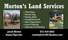 Morton's Land Services logo