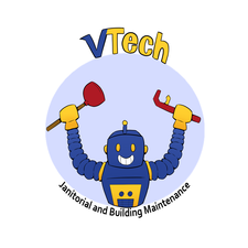 Vtech Janitorial and Building Maintenance logo