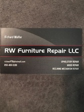 Logo for RW Furniture Repair, LLC