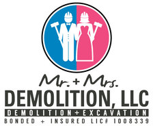 Mr. And Mrs. Demolition, LLC logo