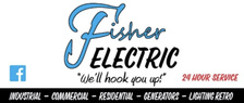 Logo for Fisher Electric