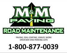 M&M Paving and Seal Coating logo