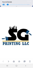 Logo for SG Painting, LLC