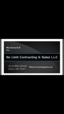 Logo for No Limit Contracting & Sales, LLC
