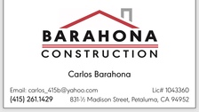 Barahona's Construction logo