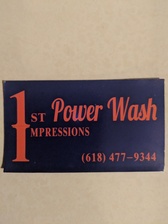 Logo for 1st Impressions Power Wash