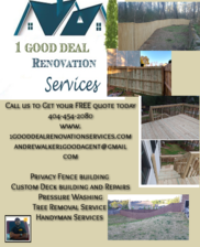 1 Good Deal Renovation Services logo