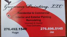Logo for Guzman Painting, LLC