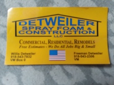 Avatar for Detweiler Spray Foam and Construction, LLC