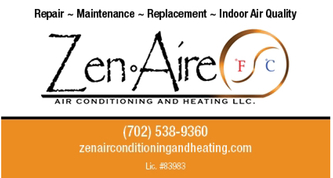 Zen Aire AIR Conditioning  and Heating, LLC logo