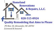 Logo for Homeland Renovations & Repairs, LLC