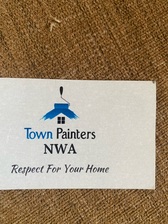 Logo for Town Painters NWA