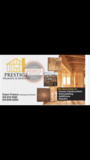 Logo for Prestige Framing and Remodel