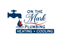 On The Mark Plumbing, Heating & Cooling, Corp. logo