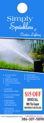 Simply Sprinklers logo