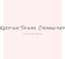 Keeping Things Organized logo