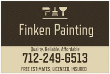 Logo for Finken Painting