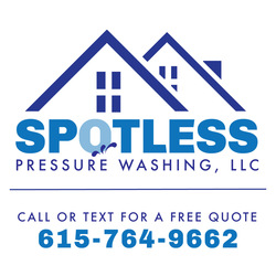 Spotless Pressure Washing logo