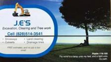 J.E.'s Excavation, Clearing and Tree Work logo