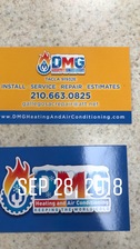 Logo for DMG Heating and Air Conditioning, LLC